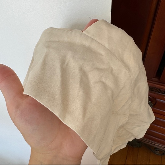 Cropped Satin Top - that ties in the back - Picture 3 of 4